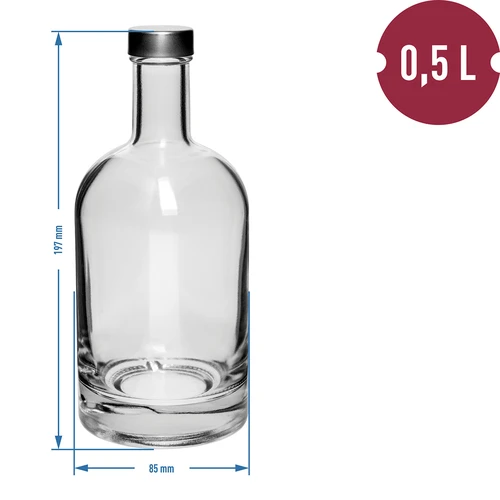 Miss Barku pudel 500 ml kruvikorgiga, 1 tk. - 2