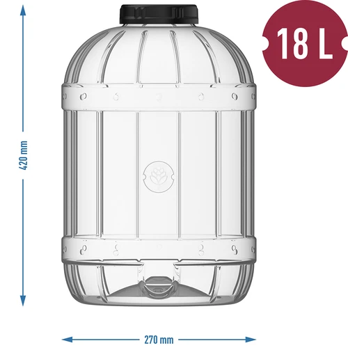 Mitmeotstarbeline 18 L purk keeratava kaanega - 5