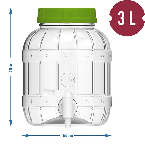 Mitmeotstarbeline kraaniga purk 3L - 6