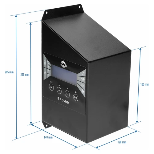Moodulite komplekt Wi‑Fi juhtseadmega – dragON IQ 2,7 kW, aia suitsuahjudele - 4