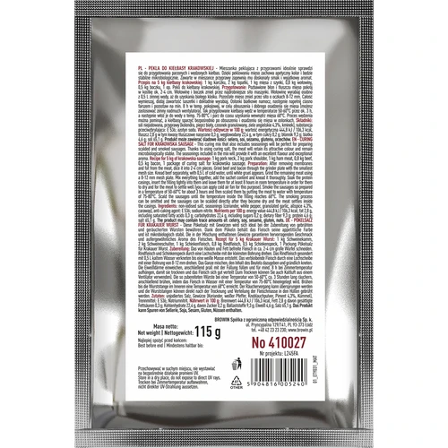 Nitritsool Pekla Krakovi vorstile - 115 g - 2