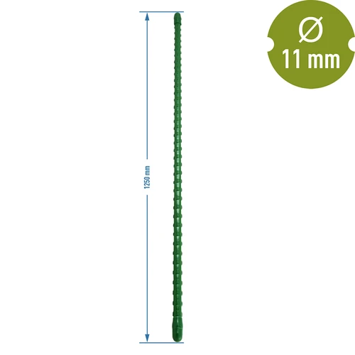 PE-kattega terasest taimekepp 1,25m x 11mm - 2