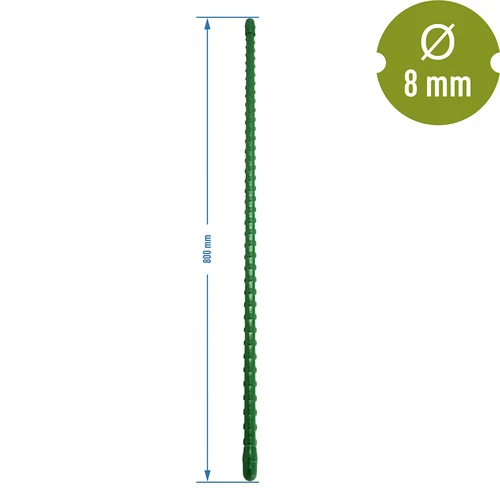 PE-kattega terasest toigas 0,8 m x 8 mm - 2