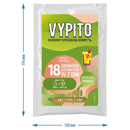Peokomplekt - Vypito Matcha ja aprikoos - 5