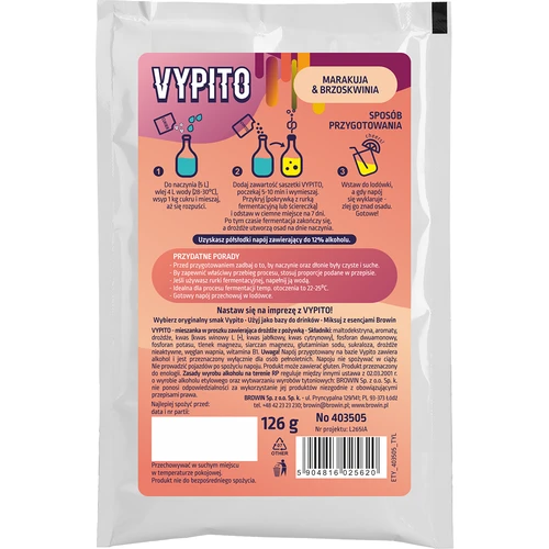 Peokomplekt - Vypito passionivili ja virsik - 5