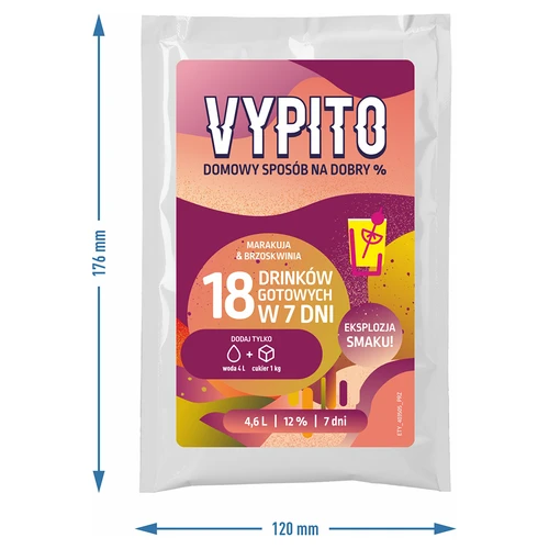 Peokomplekt - Vypito passionivili ja virsik - 3