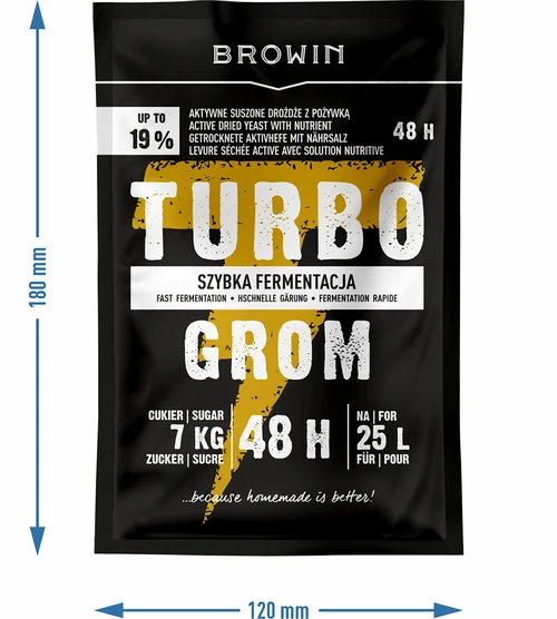 Piirituspärm Turbo Grom 48h - 4