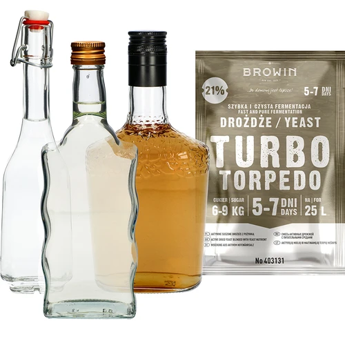 Piirituspärm Turbo Torpedo 5–7 päeva 21% 100 g - 5