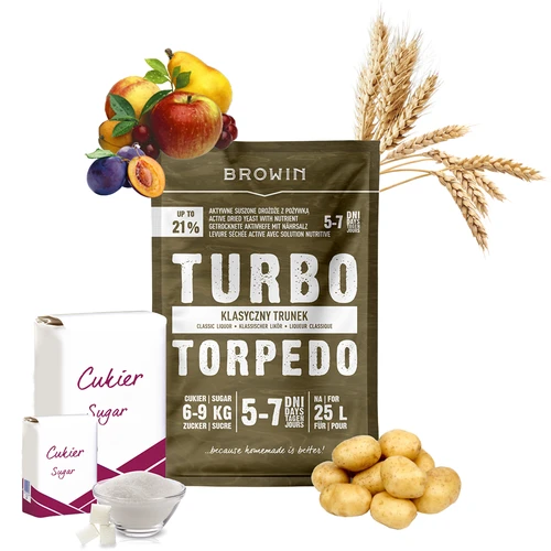 Piirituspärm Turbo Torpedo 5–7 päeva 21% 100 g - 4