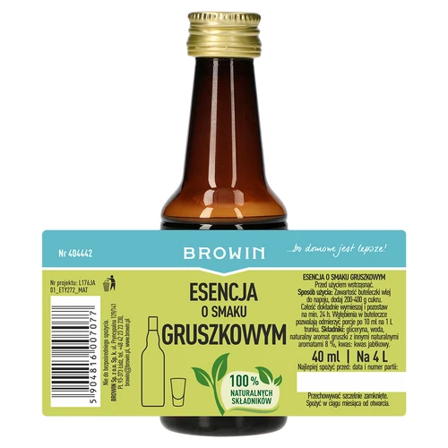 Pirnimaitseline essents – pirnilikööri maitseessents 40 ml - 5