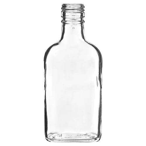 Plaskukujuline likööripudel 200 ml - 10 tk. - 2