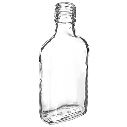 Plaskukujuline likööripudel 200 ml - 10 tk. - 3