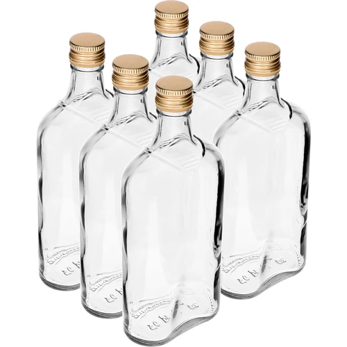 Plaskupudel 500 ml keeratava korgiga, 6 tk. - 9