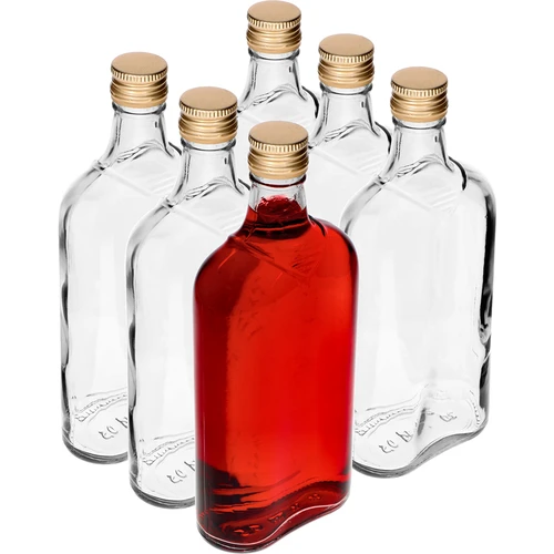 Plaskupudel 500 ml keeratava korgiga, 6 tk. - 8