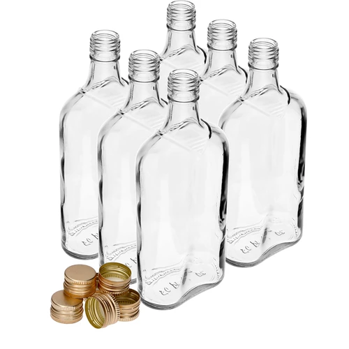 Plaskupudel 500 ml keeratava korgiga, 6 tk. - 10