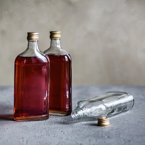 Plaskupudel 500 ml keeratava korgiga, 6 tk. - 12