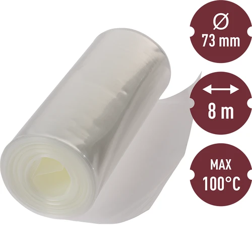 Polüamiidist vorstiümbris 8 m - fi73 mm, 100 °C - 2