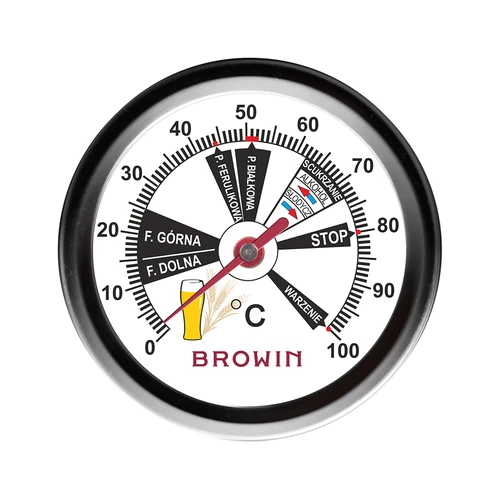 Pruulimistermomeeter (0 °C kuni +100 °C) 31,5 cm - 2