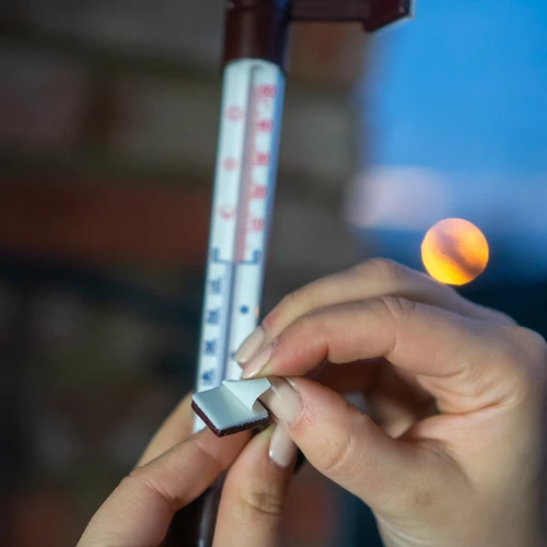 Pruun välistermomeeter (-50°C kuni +50°C) 18 cm - 6