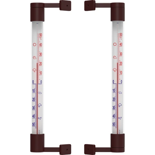Pruun välistermomeeter (-50°C kuni +50°C) 22 cm - 3