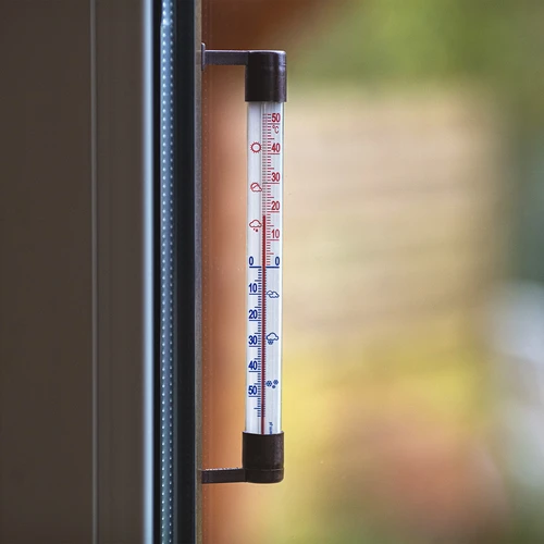 Pruun välistermomeeter (-50°C kuni +50°C) 22 cm - 6