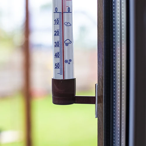 Pruun välistermomeeter (-60 °C kuni +50 °C) 23 cm - 4