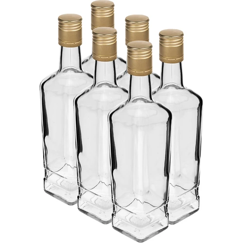 Pryncypalna pudel 500 ml kruvikorgiga, 6 tk