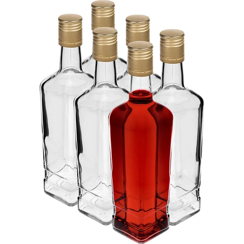 Pryncypalna pudel 500 ml kruvikorgiga, 6 tk - 2