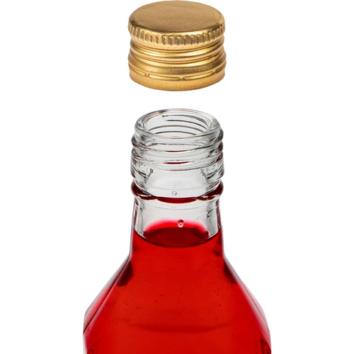 Pudeli kruvikork fi 28/18 - kuldne - 8 tk - 5
