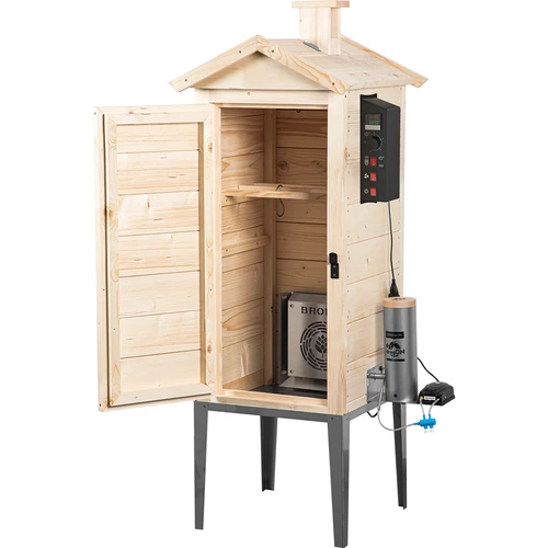 Puidust aia suitsuahi 200 L – dragON Wood 100E elektrilise kütteelemendi ja kontrolleriga - 2