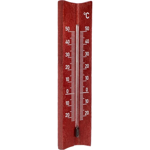 Puidust toatermomeeter (-20 kuni +50 °C), mahagonivärvi, 15 cm - 2