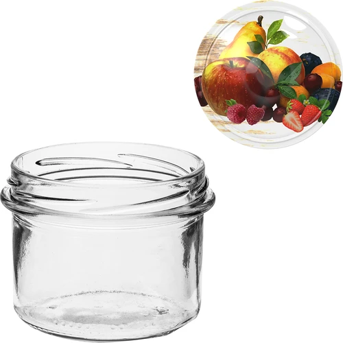 Purk TO 235 ml värvilise keeratava kaanega fi82 - 6 tk. - 7