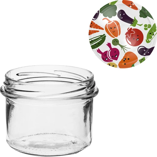 Purk TO 235 ml värvilise keeratava kaanega fi82 - 6 tk. - 9