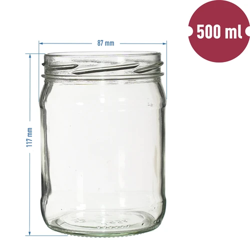 Purk TO 500 ml fi 82/6 - 8 tk. - 6