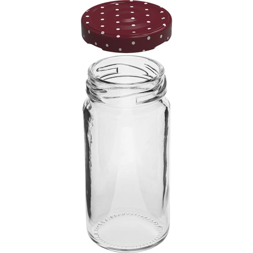 Purk TO 90 ml värvilise kaanega fi43, 6 tk. - 4