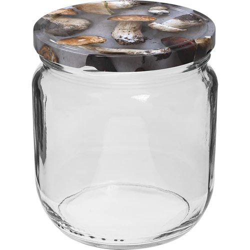 Purk TO Gurken 425 ml, värvilise keeratava kaanega, fi 82/6 - 6 tk. - 3