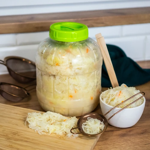 Purunemiskindel, mitmeotstarbeline hapendamispurk + tangid, 5L - 8