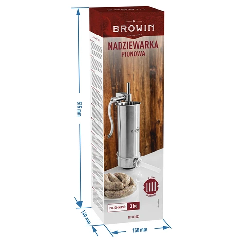 Püstine vorstitäitja 3 kg - 10