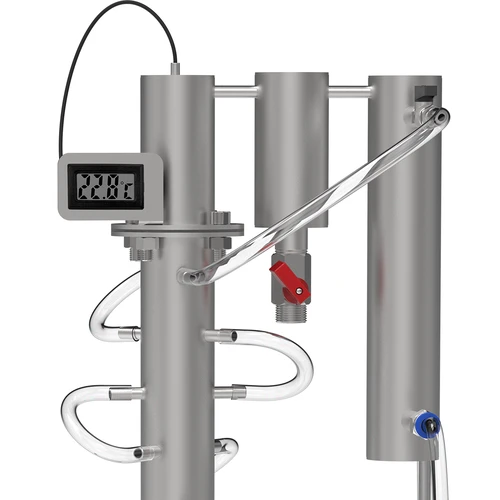 Raamiga elektrooniline termomeeter – destillaatoritele (-50 °C kuni +110 °C) - 5