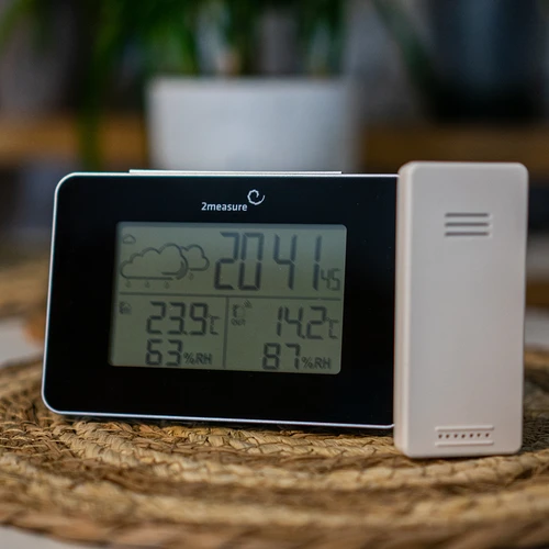 RCC-ilmajaam – elektrooniline, juhtmevaba, taustvalgustusega anduriga, must - 17