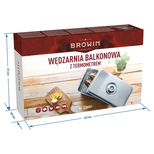 Rõdusuitsuahi termomeetriga - 6