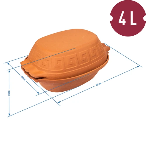 Rooma savipott 4 L - 4