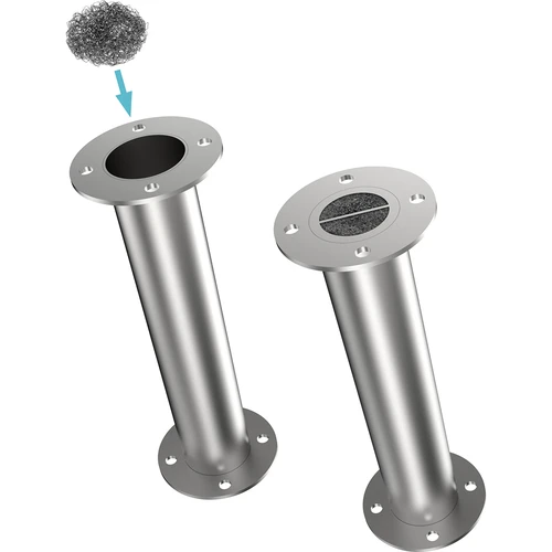 Roostevabast terasest prismaatilised toed - 2 tk. - 4