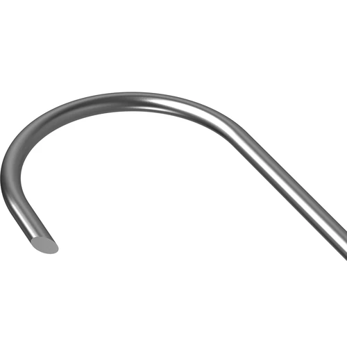 S-kujulised suitsutuskonksud – 45° lõige, 5 mm x 150 mm, 5 tk - 5