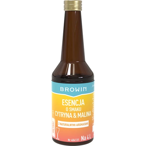 Sidruni-vaarika maitsega essents - 40 ml, 4 L-le
