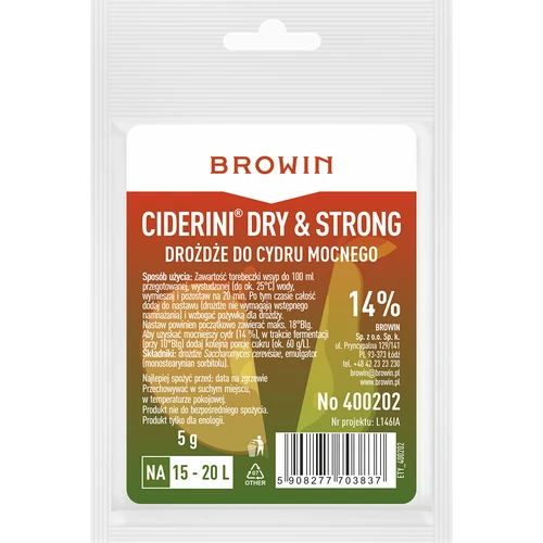 Siidripärm Ciderini Strong, 5 g