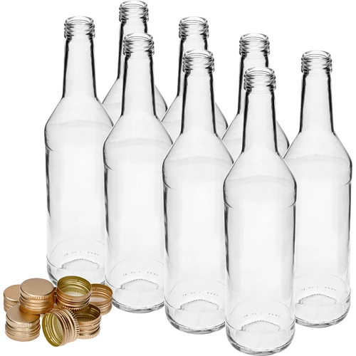 Sirge 500 ml viinapudel kruvikorkidega - 8 tk. - 3