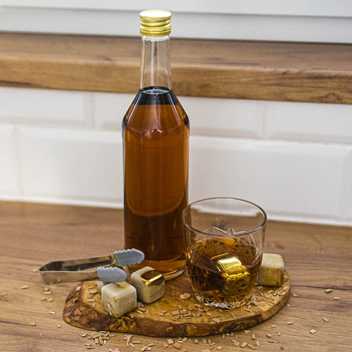 Sirge 500 ml viinapudel kruvikorkidega - 8 tk. - 8