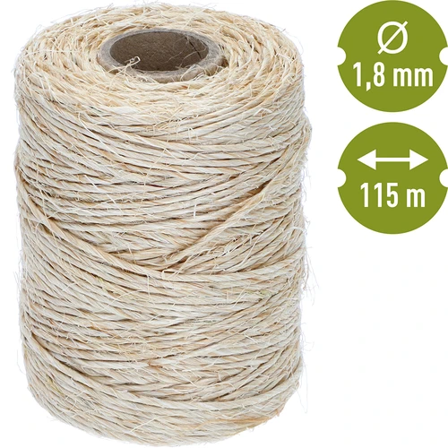 Sisalnöör 1,8 mm/115 m/250 g - 4