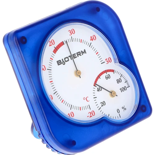 Sisetermomeeter (bimetall) hügromeetriga (-20 kuni +50 °C), sinine - 2